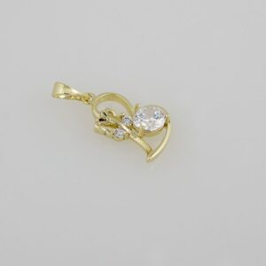 Pendants / Colgantes/// 14K Real Color/// Zircon Stone///PEN48
