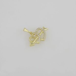 Pendants / Colgantes/// 14K Real Color/// Zircon Stone///PEN52