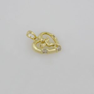 Pendants / Colgantes/// 14K Real Color/// Zircon Stone///PEN54