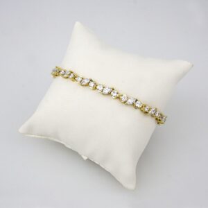 Bracelets Woman/ Pulseras Dama/ Zircon Stone/ 14K Real Color//B0126