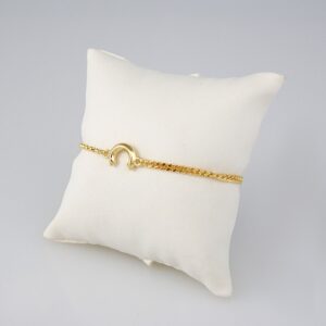 Bracelets Woman/ Pulseras mujer/  Plain/  14K Real Color// B0190