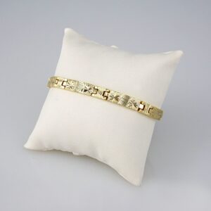Bracelets Woman/ Pulseras mujer/  Plain/  14K Real Color// B0192