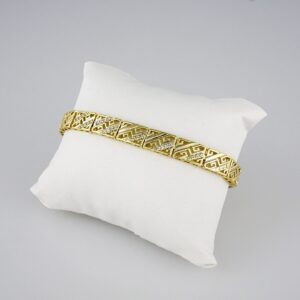 Bracelets Woman/ Pulseras mujer/  Zircon Stone/  14K Real Color// B0220
