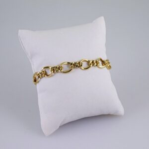 Women Bracelets/ Pulseras Dama/  Zircon Stone/  14K Real Color// B1041