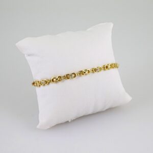 Women Bracelets/ Pulseras Dama/  Zircon Stone/  14K Real Color// B1044