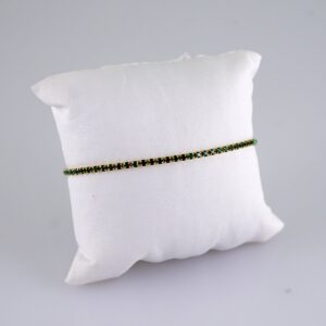 Women Bracelets/ Pulseras Dama/  Zircon Stone/  14K Real Color// B1080