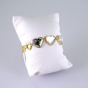 Women Bracelets/ Pulseras Dama/  Zircon Stone/  14K Real Color// B1101