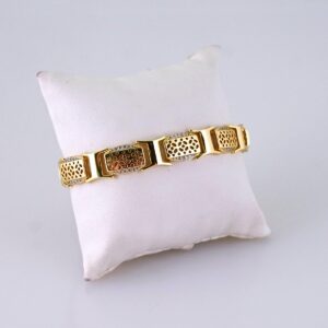 Women Bracelets/ Pulseras Dama/ Zircon Stone/14K Real Color// B1186