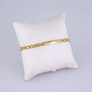 Women Bracelets/ Pulseras Dama/ Zircon Stone/ 14K Real Color// B1221
