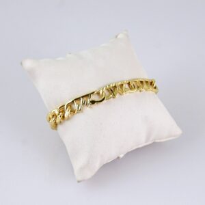 B1285 Bracelets Woman/ Pulseras Dama/ Plain/ 14K Real Color