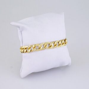 B1320 Bracelet – Pulseras/ Zircon Stone – 14K Real Color