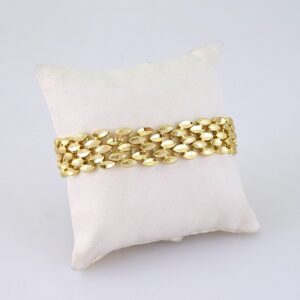 B1350 Bracelet – Pulseras/Plain/ 14K Real Color