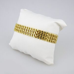 Bracelets Woman/ Pulseras mujer/  Plain/  14K Real Color// B249