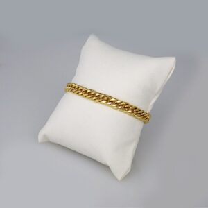 Bracelets Woman/ Pulseras Dama/ Plain/ 14K Real Color// B256