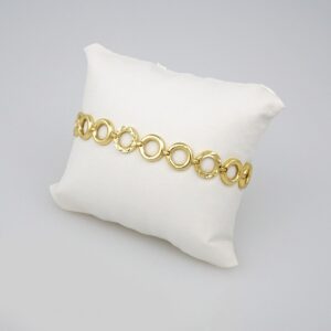 Bracelets Woman/ Pulseras mujer/ Zircon Stone/ 14K Real Color// B270