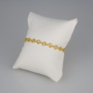 Bracelets Woman/ Pulseras Dama/ Plain/  14K Real Color// B363