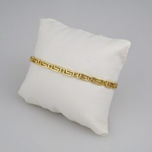 Bracelets Woman/ Manillas Mujer/  14K Real Color/  Plain// B370