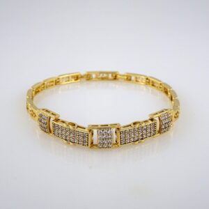 Bracelets Woman/ Pulseras mujer/ Zircon Stone/ 14K Real Color// B419