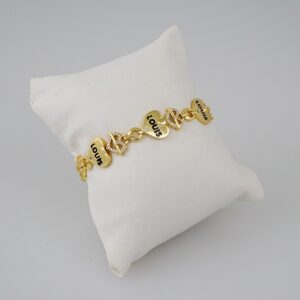 Women Bracelets/ Pulseras Dama/  Zircon Stone/  14K Real Color// B703
