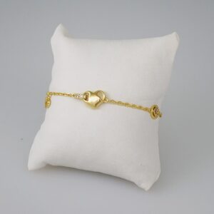 Women Bracelets/ Pulseras Dama/  Zircon Stone/  14K Real Color// B715