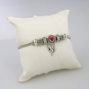 Women Bracelets/ Pulseras Dama/ Zircon Stone/ Silver Color// B777