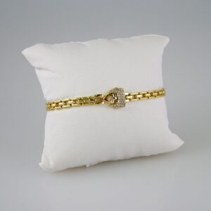 Bracelets Women/ Manillas Mujer/ 14K Real Color/ Zircon Stone// B816