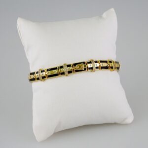 Bracelets Women/ Manillas Mujer/ 14K Real Color/ Zircon Stone// B822