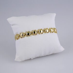 Women Bracelets/ Pulseras Dama/ Zircon Stone/14K Real Color// B862