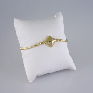 Woman Bracelets/ Pulseras Dama/  Zircon Stone/  14K Real Color// B939