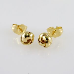 Women Earrings/ Aretes Dama/ Plain/ 14k Real Color// E1068