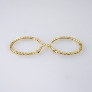 Women Earrings/ Aretes Dama/  Zircon Stone/  14k Real Color// E1276