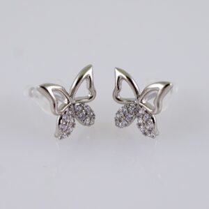 Women Earrings/ Aretes Dama/ Zircon Stone/ Silver Color// E1318