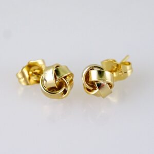 Women Earrings/ Aretes Dama/ Plain/ 14k Real Color// E1354