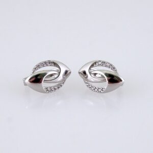 Women Earrings/ Aretes Dama/ Zircon Stone/ Silver Color// E1512