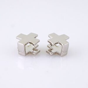 Women Earrings/ Aretes Dama/ Plain/ Silver Color// E1526