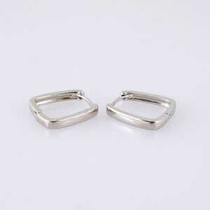 Women Earrings/ Aretes Dama/ Plain/ Silver Color// E1528