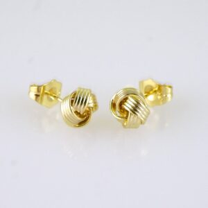 Women Earrings/ Aretes Dama/ Plain/ 14k Real Color// E1582