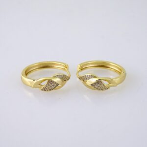 E1832 Womens Earrings  Aretes Dama  Zircon Stone/14k Real Color/
