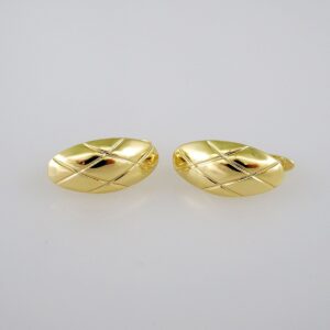 Women Earrings/ Aretes Dama/  Plain/  14k Real Color// E627