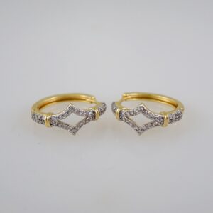 Women Earrings/ Aretes Dama/ Zircon Stone/ 14k Real Color// E631
