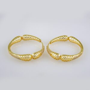 Women Earrings/ Aretes Dama/  Plain/  14k Real Color// E637