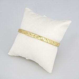 Bangles Woman/ Pulsos Dama/  Plain/  14K Real Color// P00107