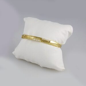 Bangles Woman/ Pulsos Damas/ Zircon Stone/ 14K Real// P00146