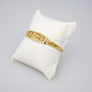 Bangles Woman/ Pulsos Damas/ Zircon Stone/ 14K Real Color// P00156