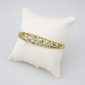 Bangles Woman/ Pulsos Dama/ Zircon Stone/14K Real Color//P0088