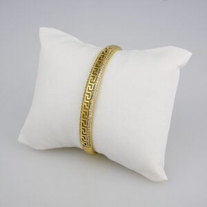 Bangles Woman/ Pulsos Damas/ Zircon Stone/ 14K Real Color// P0134