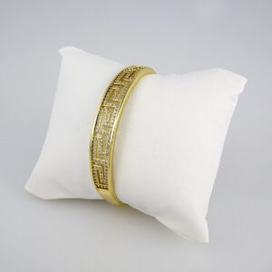 Bangles Woman/ Pulsos Damas/ Zircon Stone/ 14K Real Color// P0141