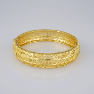Bangles Women/ Pulsos Dama/  Plain/  14K Real Color// P228