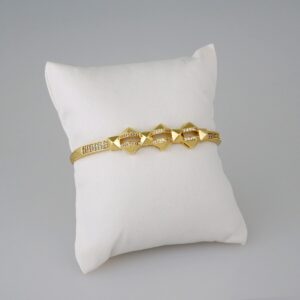Women Bangles/ Pulsos Dama/  Zircon Stone/  14K Real Color// P320