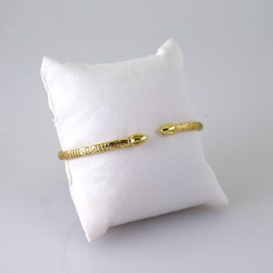 Bangles/ Pulsos/ Plain/ 14K Real Color// P351